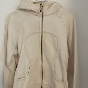 White lululemon jacket
